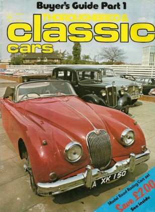 THOROUGHBRED & CLASSIC CARS 1976 JULY - JAG SS100, BMW 335, FIAT 126, JOHN COBB